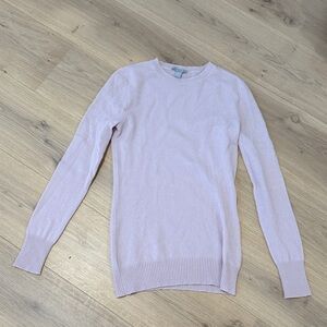 Women's Light Pink/Purple Sweater 100% Cashmere